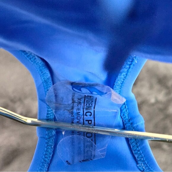 Cupshe One-Piece Monokini Swimsuit Sz S Blue New w/o tags - Picture 7 of 7